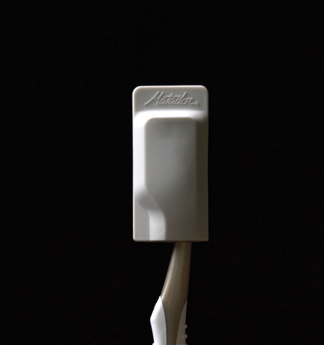 Matador Toothbrush Caps - 2 Pack - Black/White