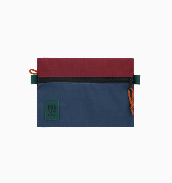 Topo Designs Medium Accessory Bag - Pond Blue Zinfandel