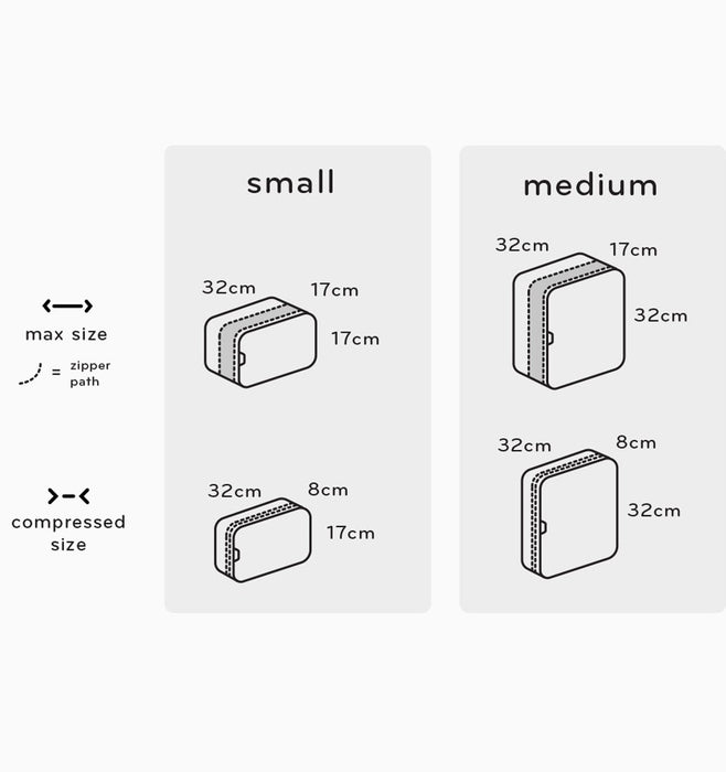Peak Design Packing Cube Small 9L - Raw