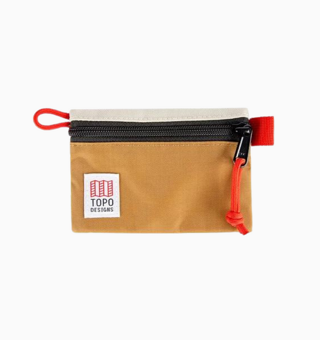 Topo Designs Medium Accessory Bag - Bone White Khaki