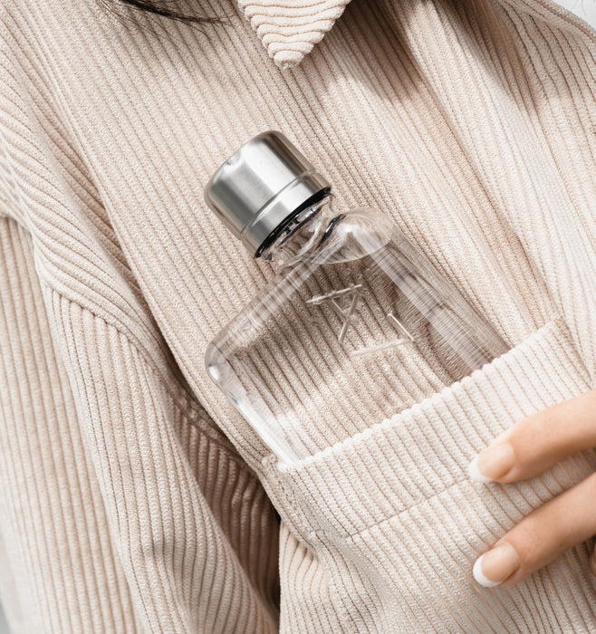 Memobottle A7 Water Bottle - Clear