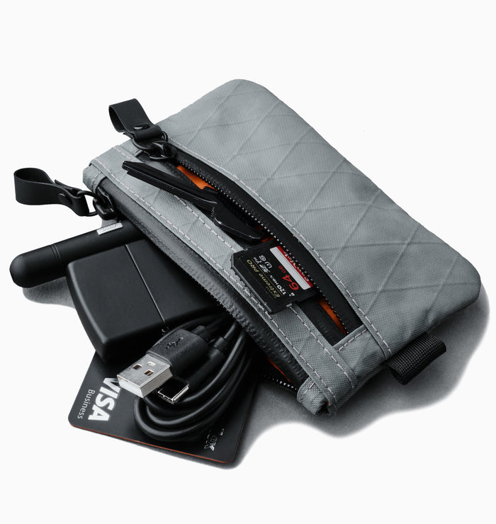 Alpaka Zip Pouch - Limited Edition - Slate Grey