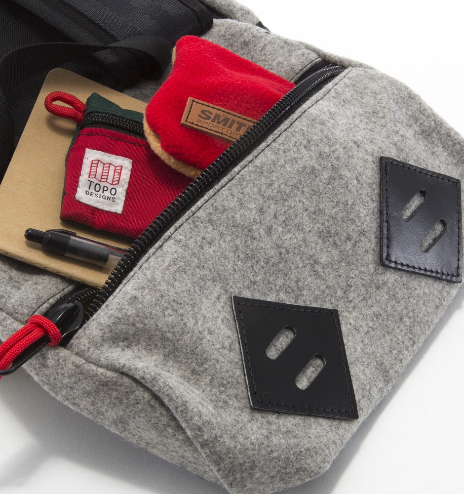 Topo Designs Klettersack 16" Laptop Backpack - Charcoal