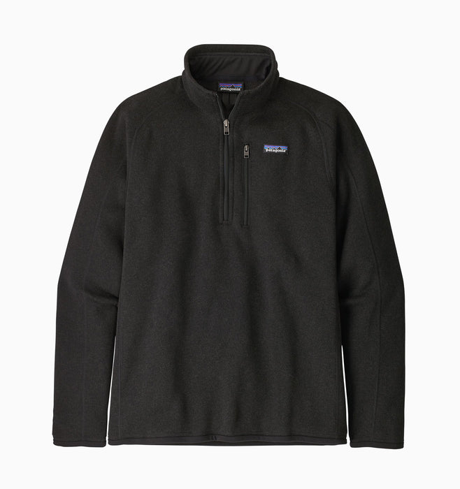 Patagonia Men's Better Sweater 1/4-Zip - Black