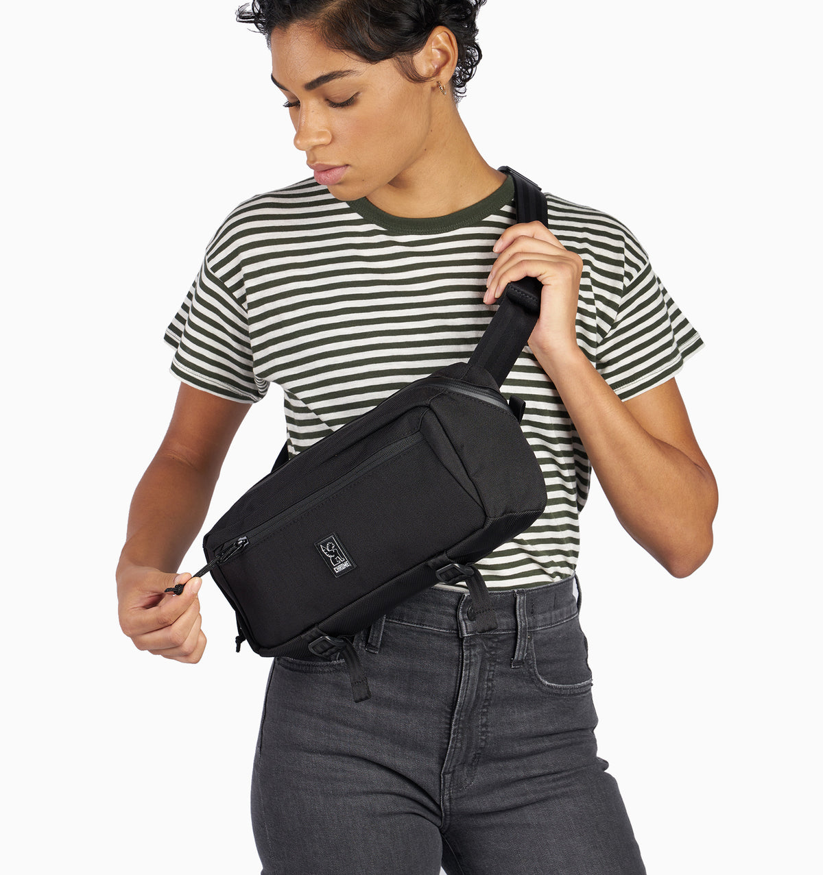 Chrome Mini Kadet Sling Messenger Bag 5L - Black