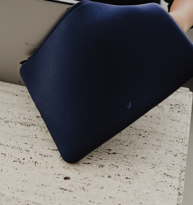 Rushfaster Laptop Sleeve For 13" MacBook Air - Navy