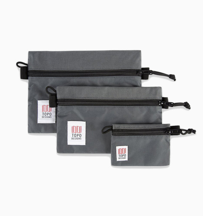 Topo Designs Medium Accessory Bag - Charcoal