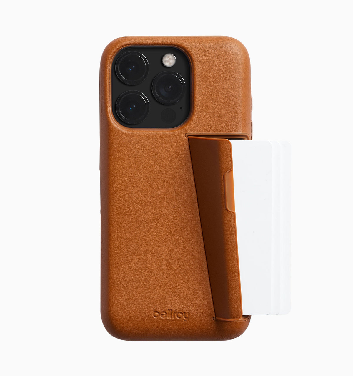 Bellroy iPhone 15 Pro Case (3 Card) - Terracotta