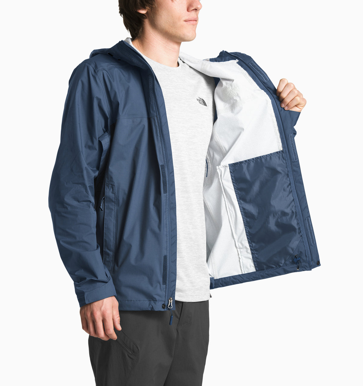 The North Face Mens Venture 2 Jacket - Shady Blue