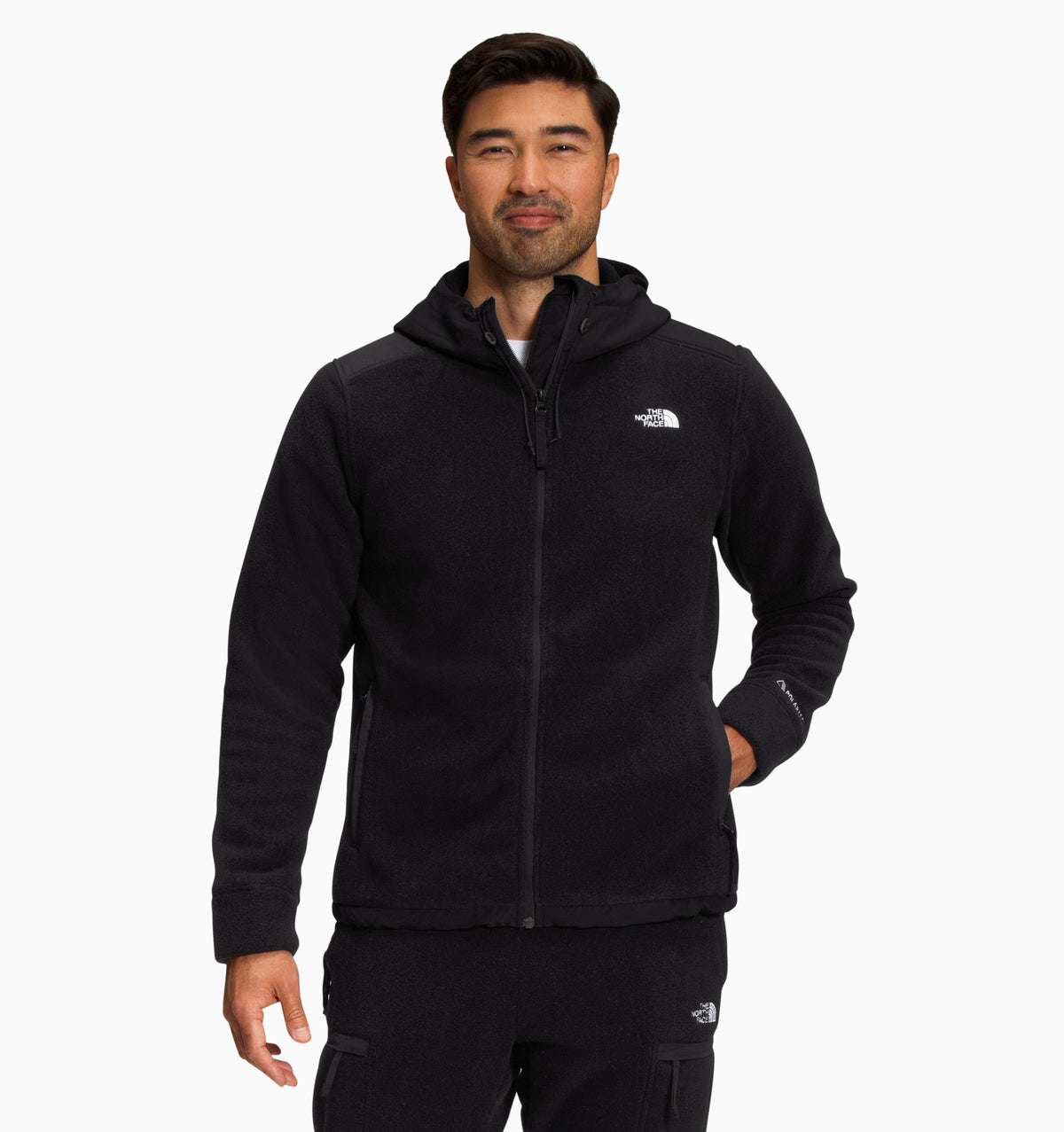 The North Face Men’s Alpine Polartec® 200 Full Zip Hooded Jacket - Black
