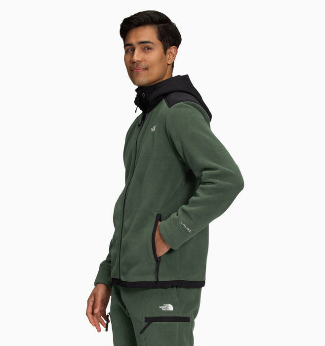 The North Face Men’s Alpine Polartec® 200 Full Zip Hooded Jacket - Black - Thyme
