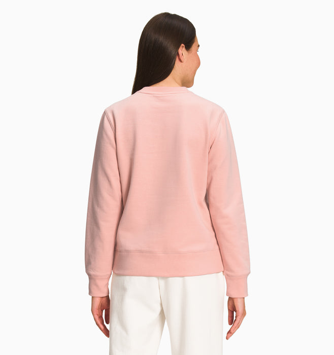 The North Face Women's Heritage Patch Crew - Evening Sand Pink