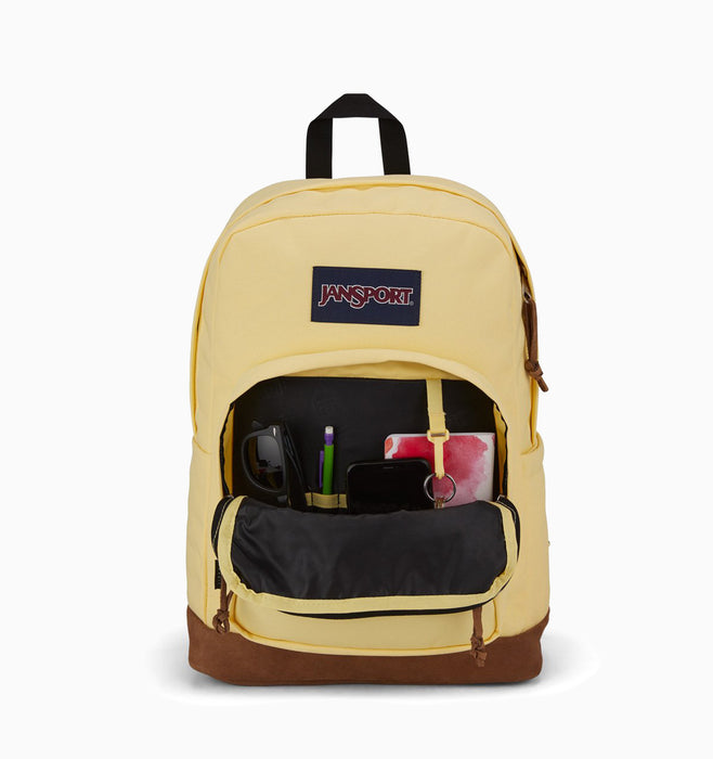 JanSport 16" Right Pack Laptop Backpack 31L - Pale Banana