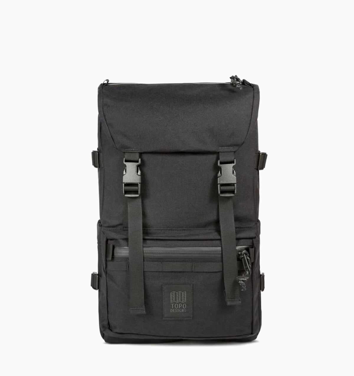 Topo Designs Rover Pack Laptop Backpack - Tech Black