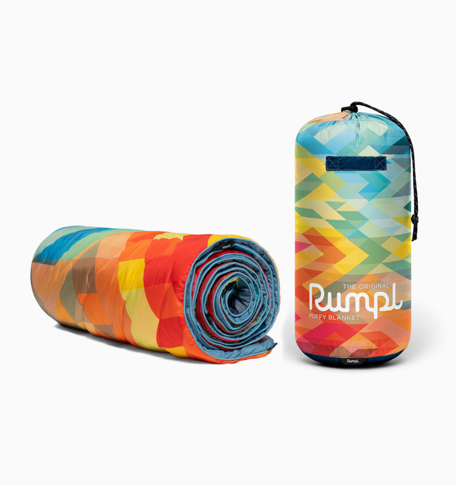Rumpl Original Puffy 1-Person Blanket - Geo