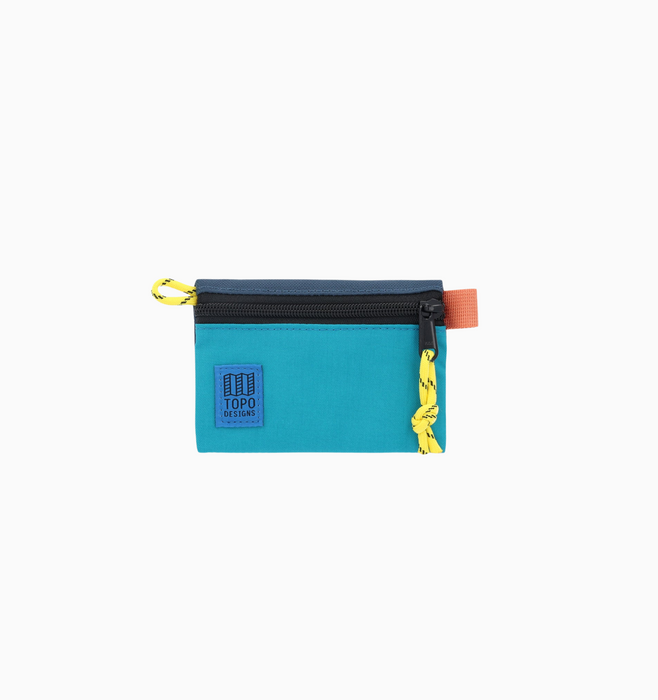 Topo Designs Micro Accessory Bag - Tile Blue Pond Blue
