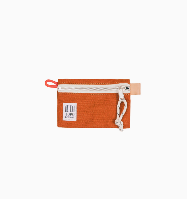 Topo Designs Micro Accessory Bag - Clay Canvas