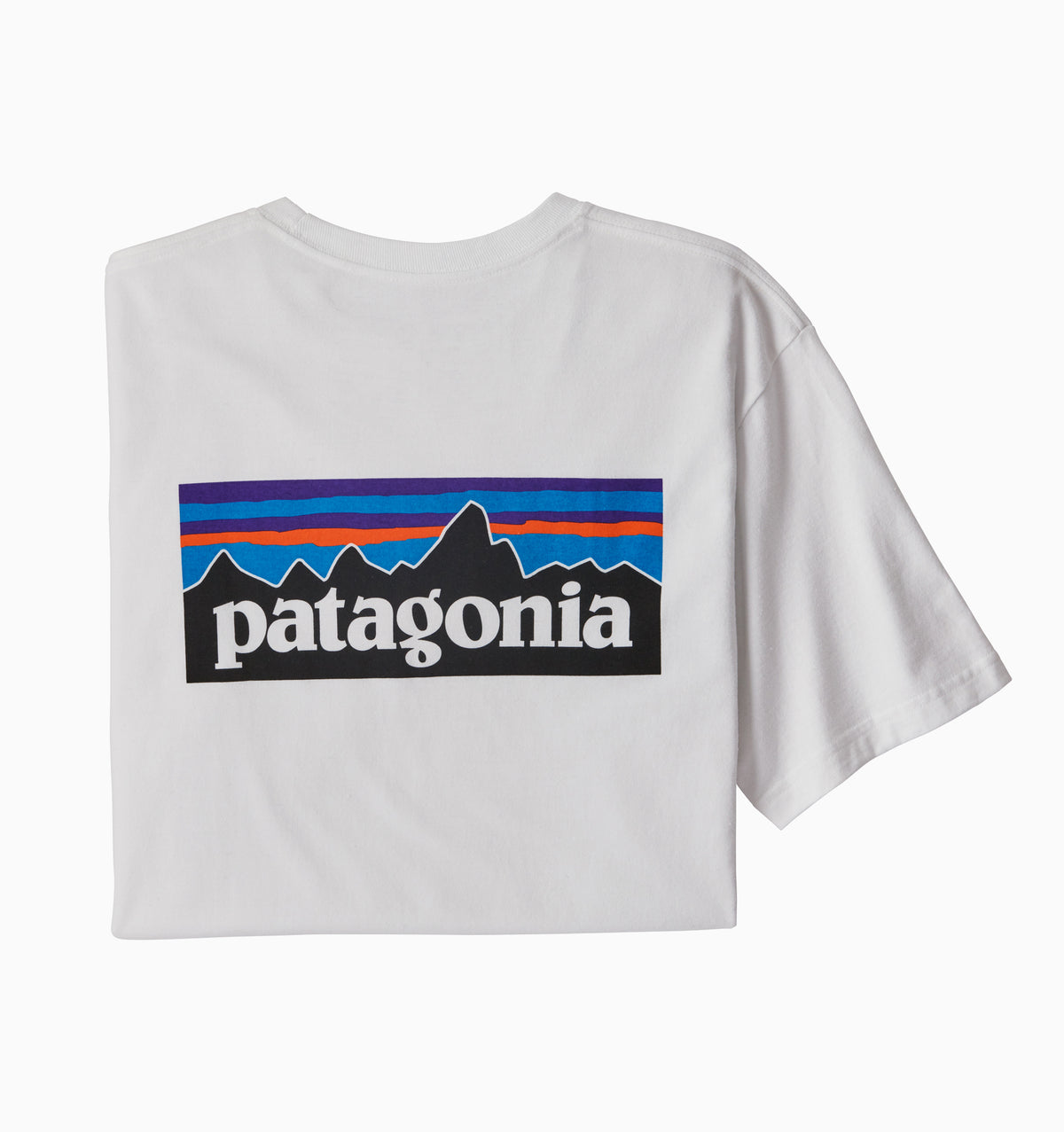 Patagonia Men's P-6 Logo Responsibili-Tee 2022 Edition - White