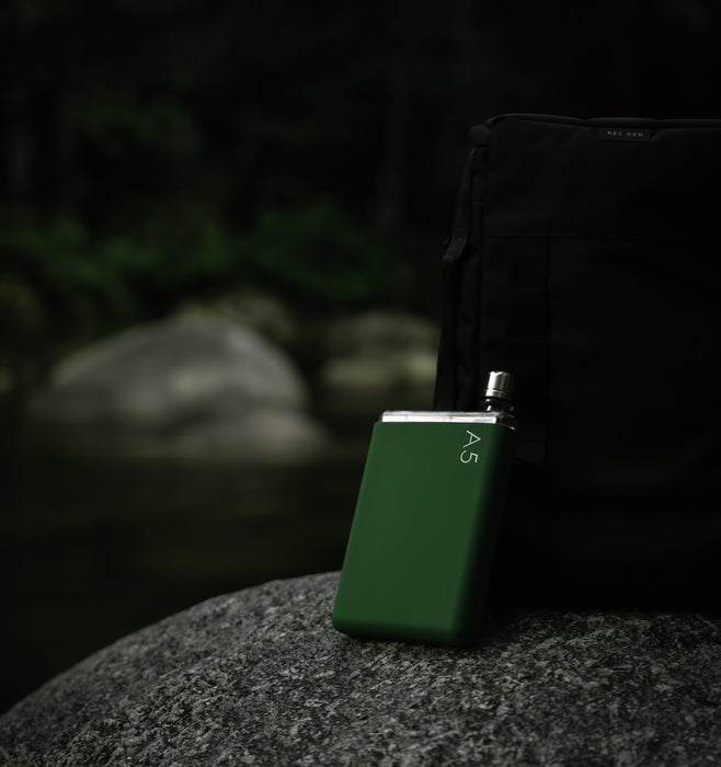 Memobottle A5 Silicone Sleeve - Moss Green