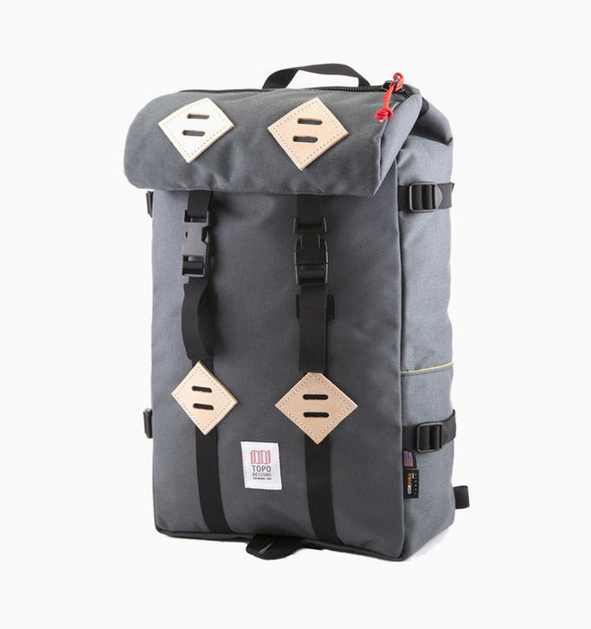 Topo Designs 16" Klettersack Laptop Backpack 25L - Charcoal